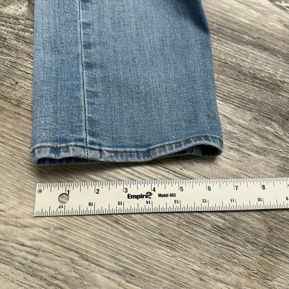 Levis 501 Light Wash Blue Mens 30x31 Straight Leg Button Fly Denim Jeans Red Tab - Picture 14 of 14